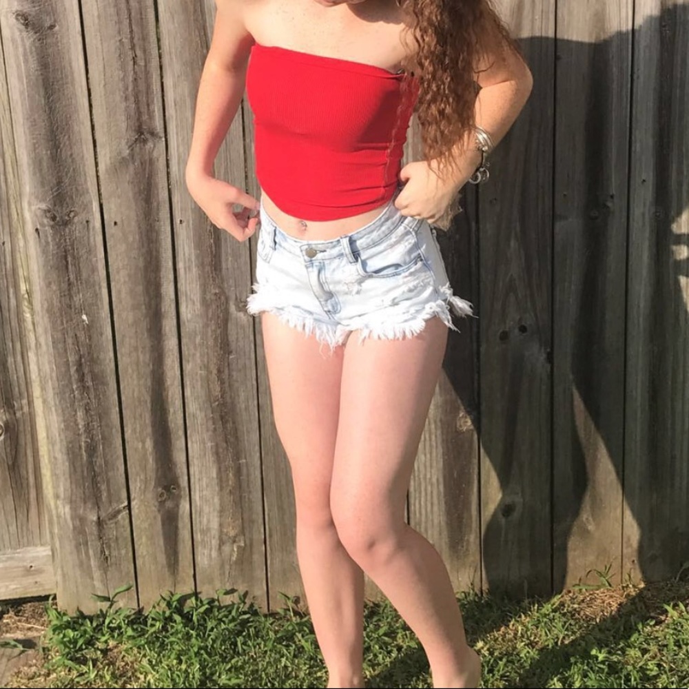 red tube top